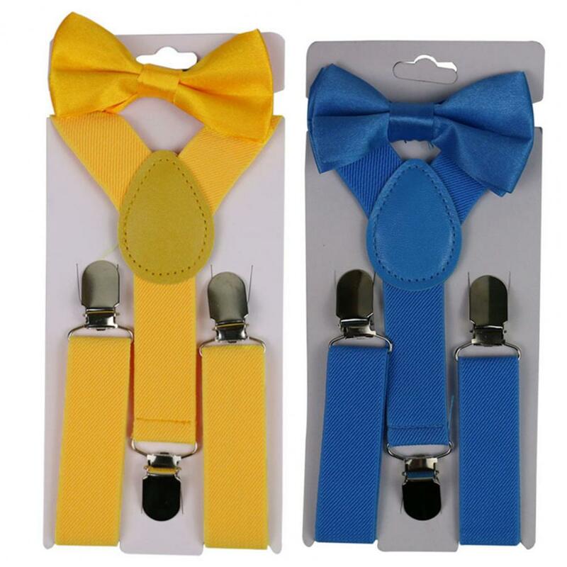 Comfy Lovely Bow-knot Tie Strap for Party   Student Suspender Tie Comfy Lovely Bow-knot Tie Strap for Party