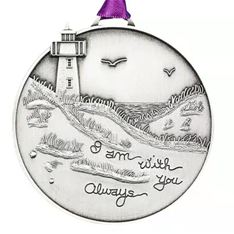 Christmas tree hanging pendant lighthouse love pattern DIY crafts hanging ornaments