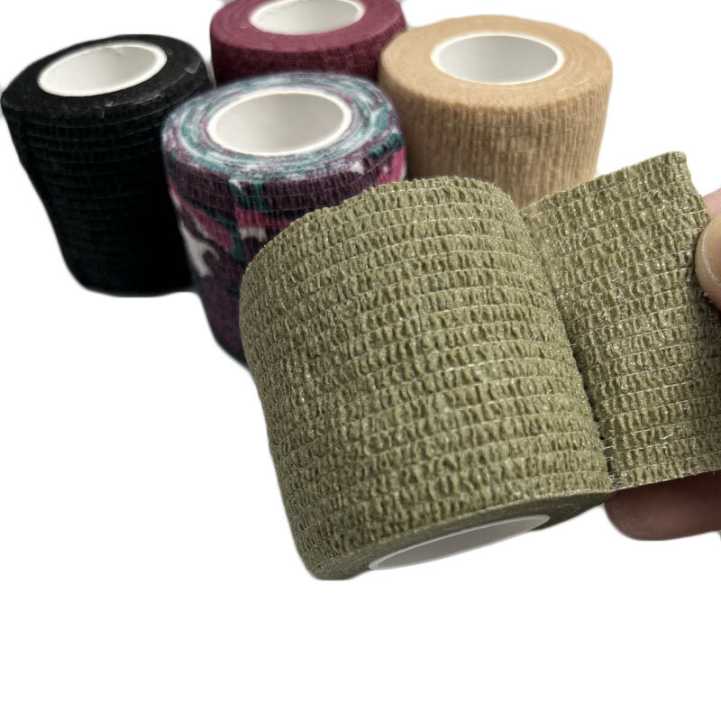 Elastische Bandage Selbst-klebeband Für Finger Wrist Ankle Atmungsaktive Sport Fixer Band Medizinische Camouflage Wrap Pet Tier Verband