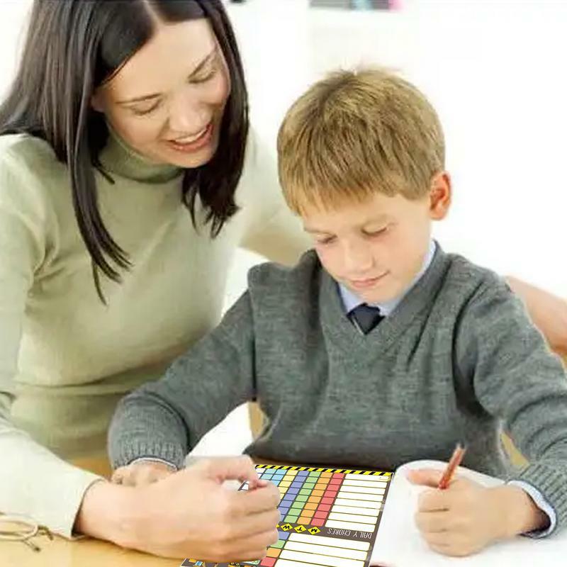 Aufgaben diagramm für Teenager Verhaltens tabelle für Kinder zu Hause Trocken lösch verhalten Diagramme mit 2 Markierungen Magnet kühlschrank