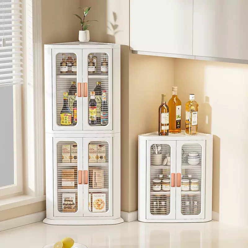 Foldable Autoportante Corner Stand Shelf, Armário de armazenamento, Organizador para cosméticos, cozinha, banheiro, bebê