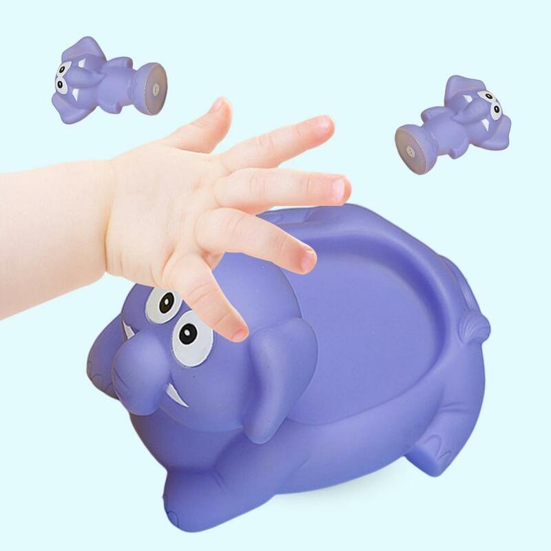 Conforto emocional leve bonito animal forma chuveiro natação brinquedos entretenimento infantil