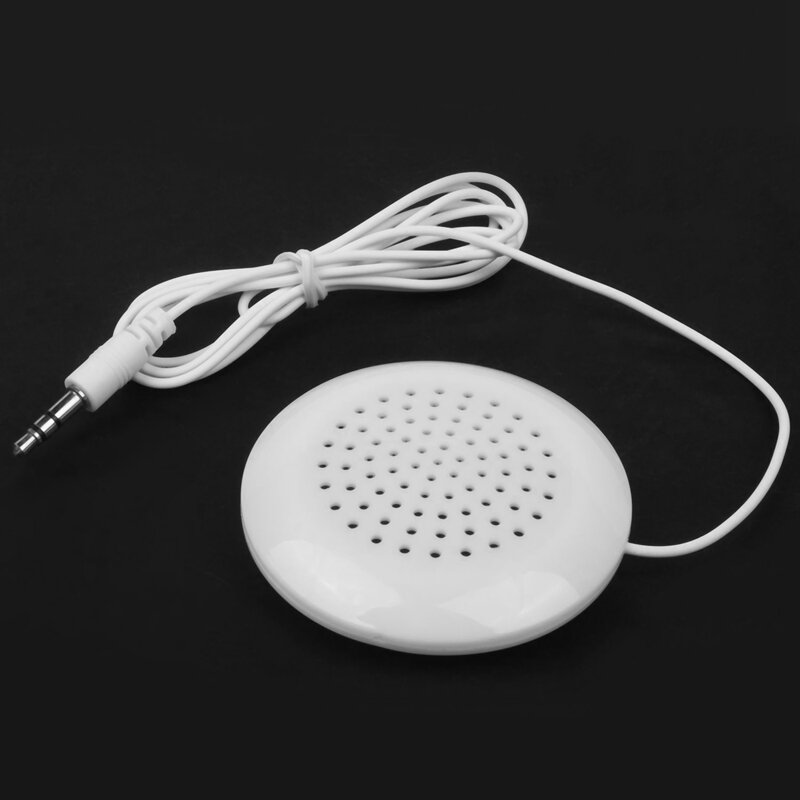 2X New 3.5Mm Portable Mini Speaker Pad For MP3 MP4 CD Ipod Phone White