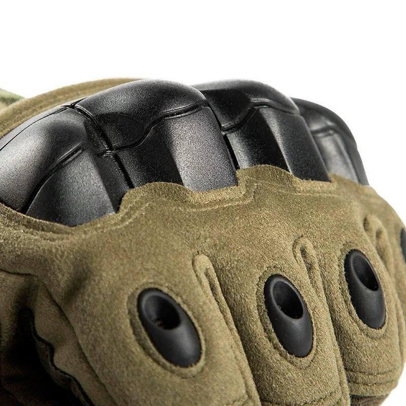 Rękawice taktyczne pół palca Paintball Airsoft strzałem w walce z antypoślizgowym męskim pełne rękawiczki rowerowym ochronny sprzęt