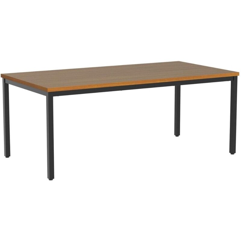 Large Computer Desk Table 36X72 Inches Office Desk  Writing for Home  Workstation Wide Metal Sturdy Frame