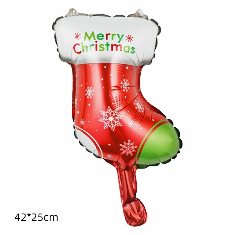 Globo de papel de aluminio para fiesta, película de aluminio para Navidad, pingüino, árbol de Navidad, muñeco de nieve, ciervo, Papá Noel