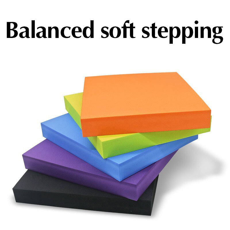 TPE Balance Soft Yoga Mat para iniciantes, Sports Fitness Mat, Home Floor Mat