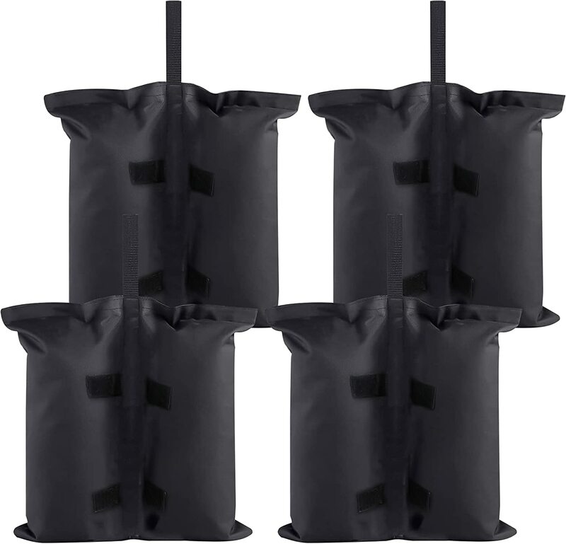 4Pcs Heavy-Duty Double Seam Sandstone Counterweight Bag, Folding Tent Fixed Sandbag, Awning, Umbrella Tent Windproof Fixed Bag
