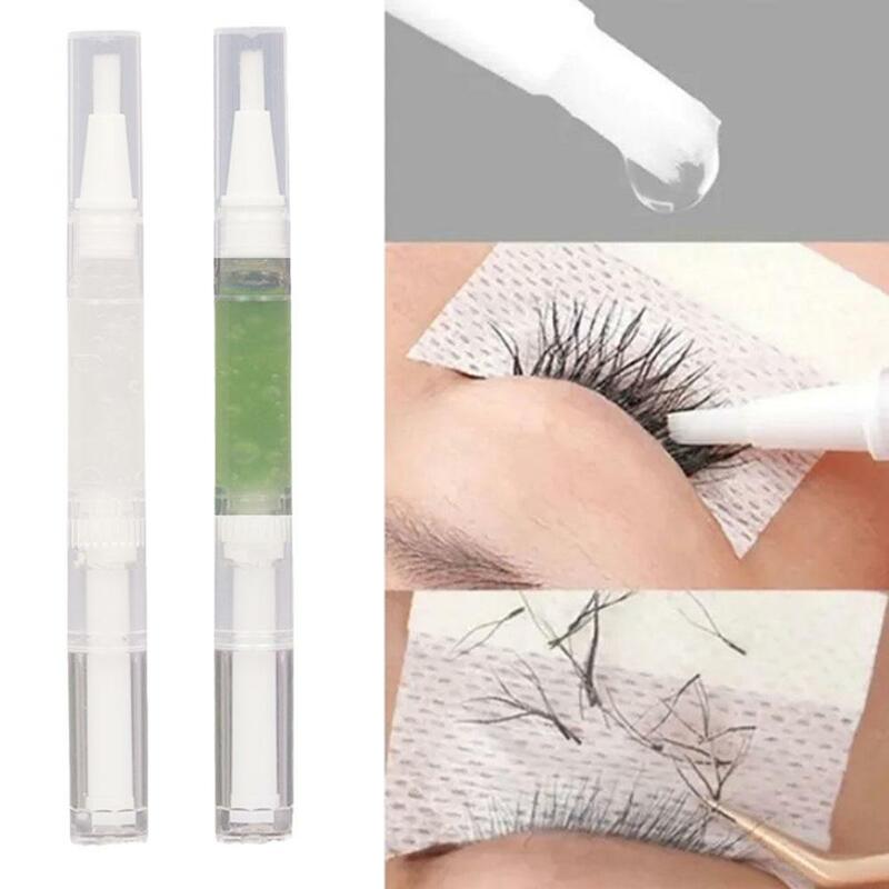 10ml False Eyelash Glue Remover Non-irritating Quick Transparent Eyelash Makeup Remover Gel Pen Drying Glue Adhesive U9H1