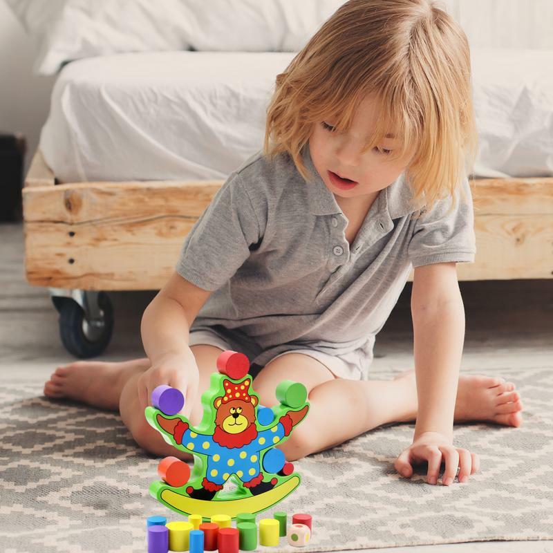 Mainan blok bangunan kayu mainan sensorik permainan lucu blok bangunan untuk anak-anak kreatif anak mainan lucu untuk balita anak laki-laki anak perempuan dewasa