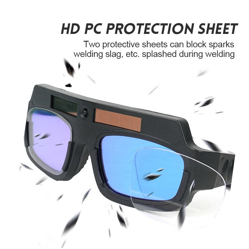 Automatische Dimlasbril Argon Booglassen Zonnebril Speciale Anti-Glare Bril Gereedschap Voor Lassers Automatisch Dimmen