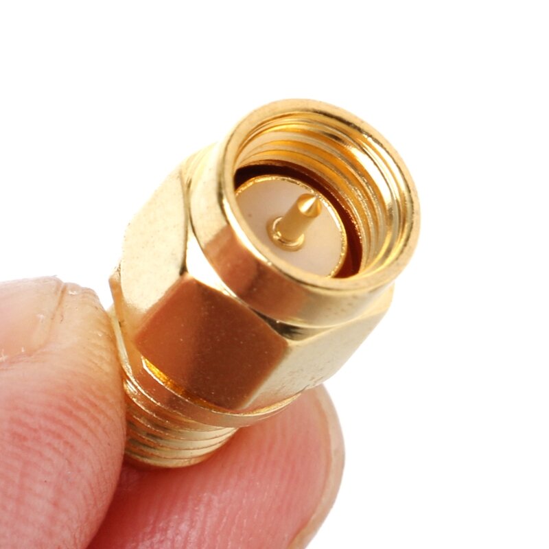 YYDS SMA Male Plug to RP- SMA Male Adapter Coaxial Connector Straight RF Connector