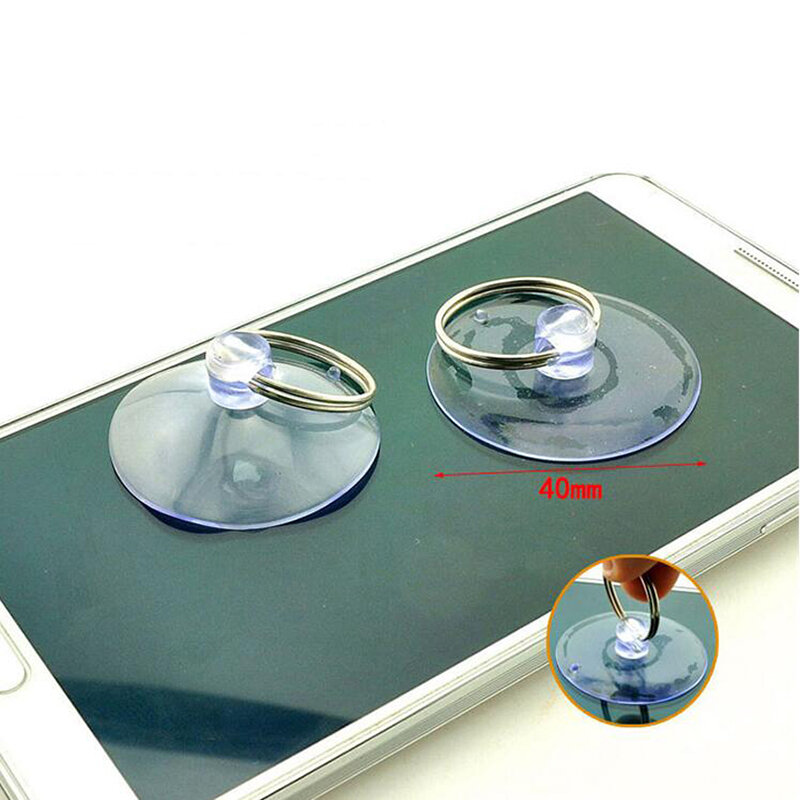1pc 35mm Clear Sucker Suction Cups Mushroom Head Strong Vacuum Suckers Cup Button Hooks Hanger For Cellphone Window Car Glass