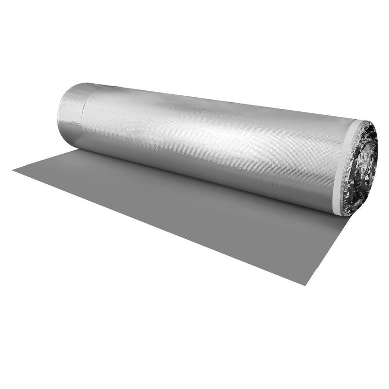 Schiuma d'argento spessore 3mm, area di copertura 200 sqf per rotolo
