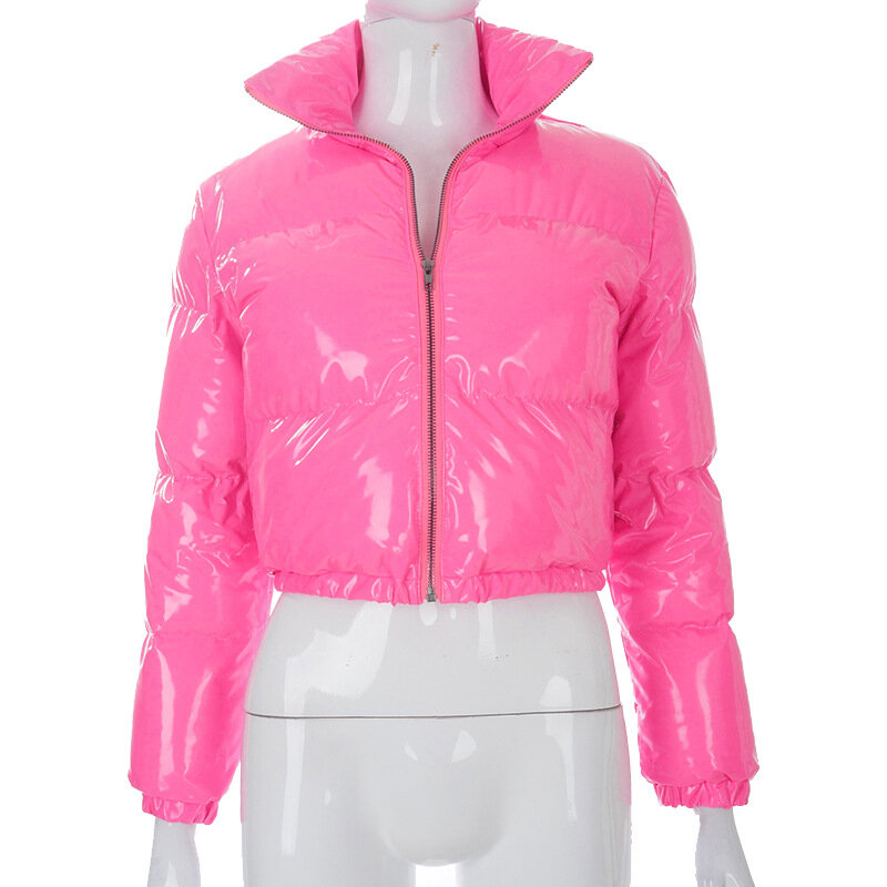 TSTCTB-따뜻한 스탠드 칼라 브레드 다운 자켓 및 코트 여성용, 신제품, 패션, 아우터, 패딩 코트, 2022