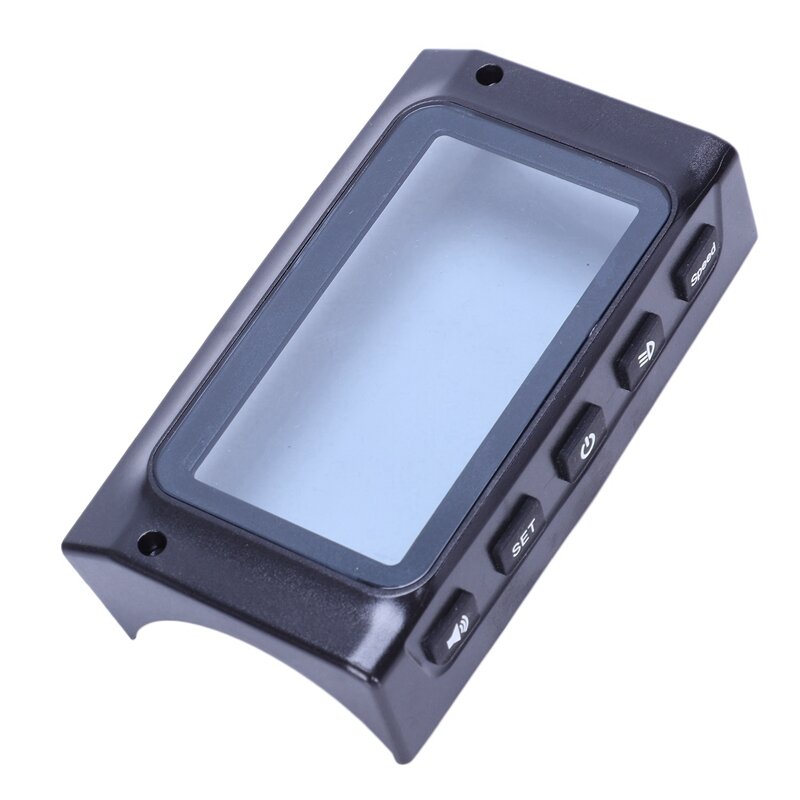 1Pcs Lcd Display Protect Shell Cover With Accelerator Brake Handle Led Light Cover & 1Pcs Front Fender Replacement