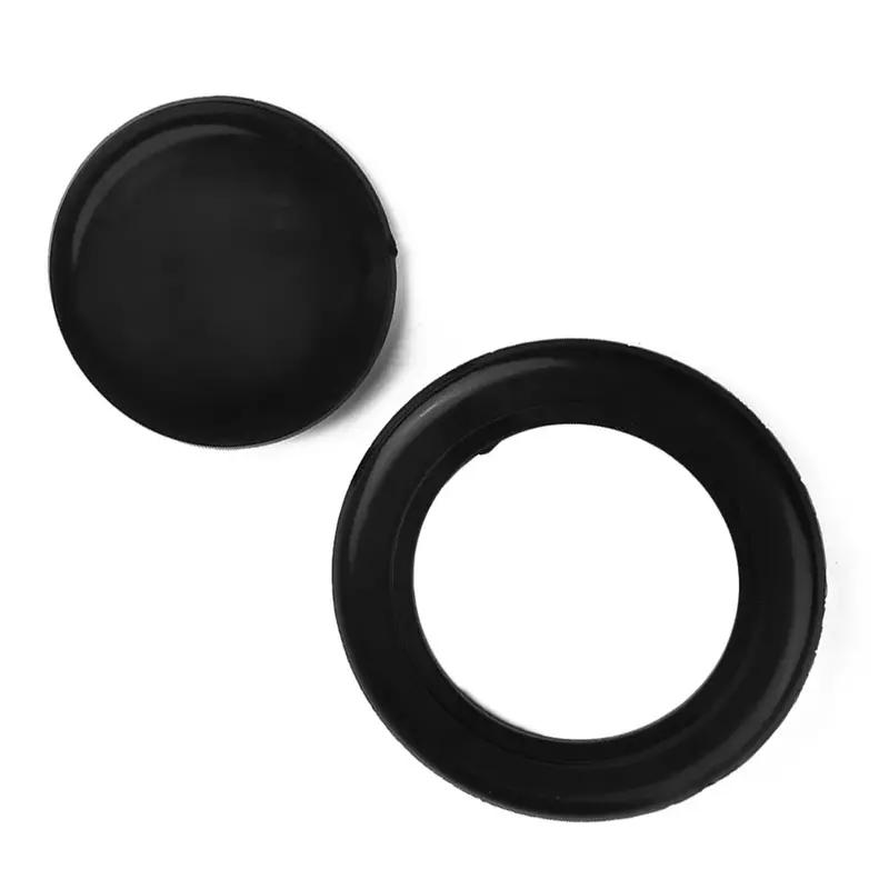 Tapa de enchufe de anillo de PVC, 2 pulgadas, color negro, para Patio, jardín, mesa, paraguas, agujero, enchufe estabilizador