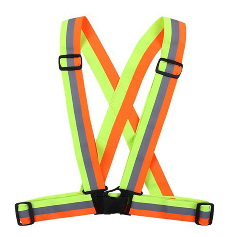 Breathable Traffic Night Work Security Running Cycling Safety Reflective Vest High Visibility Reflective Safety Jacket