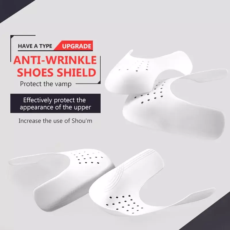 1 Paar Nieuwe Schoenverzorging Sneaker Anti-Crease Teen Caps Beschermer Stretcher Expander Shaper Ondersteuning Pad Schoenen Accessoires
