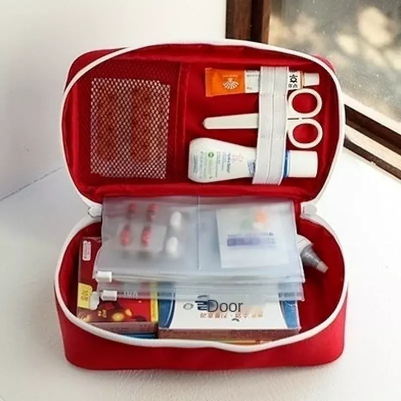 Grandi kit di pronto soccorso vuoti borse di emergenza per terremoto di sopravvivenza all'aperto portatili pacchetto medico per la casa/auto di grande capacità