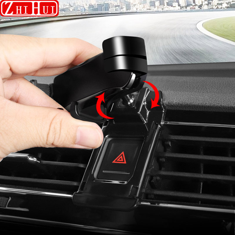 Car Styling Mobile Phone Holder For Mercedes Benz GLB X247 2019-2022 Air Vent Mount Bracket Gravity Bracket Stand Accessories
