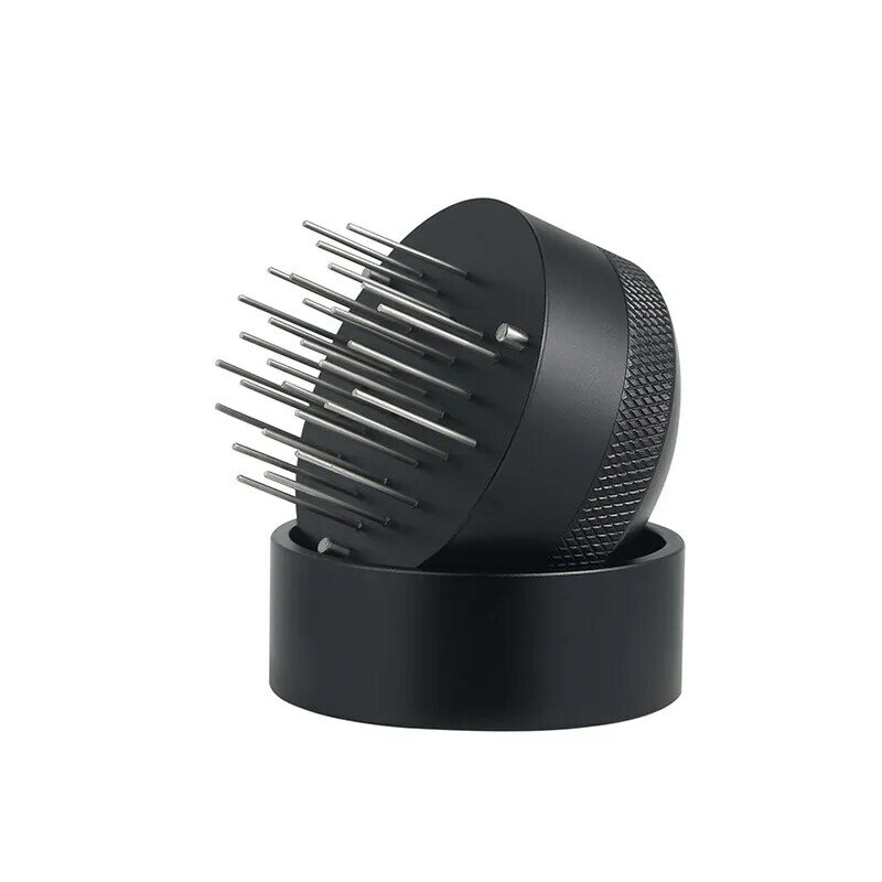Distribuidor de agujas de café de acero inoxidable 304, fácil de usar, limpieza conveniente, Tamper, 51/53/58mm