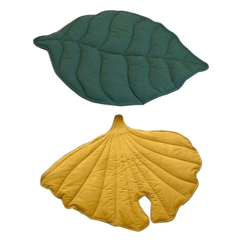 F62D ผู้ใหญ่ที่อบอุ่นผ้าห่ม Super Soft Leaf ผ้าห่มสำหรับเตียงโซฟาพืชผ้าห่มตกแต่งบ้านโยนทารก Crawling Mat