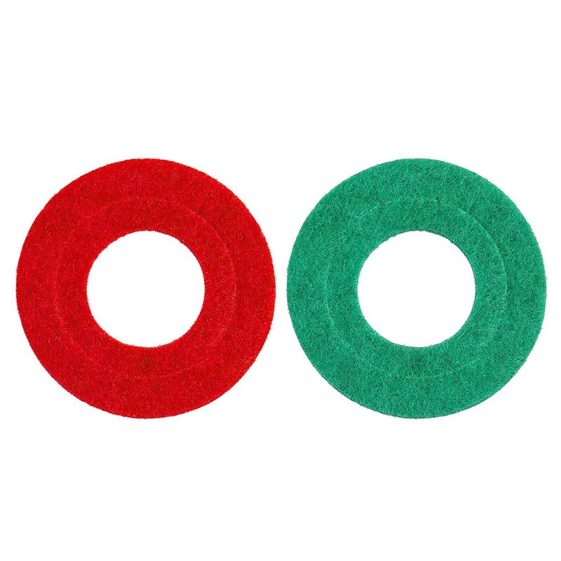 Protector de Terminal de batería de fibra, arandelas anticorrosión, 6 rojas y 6 verdes, 12 piezas