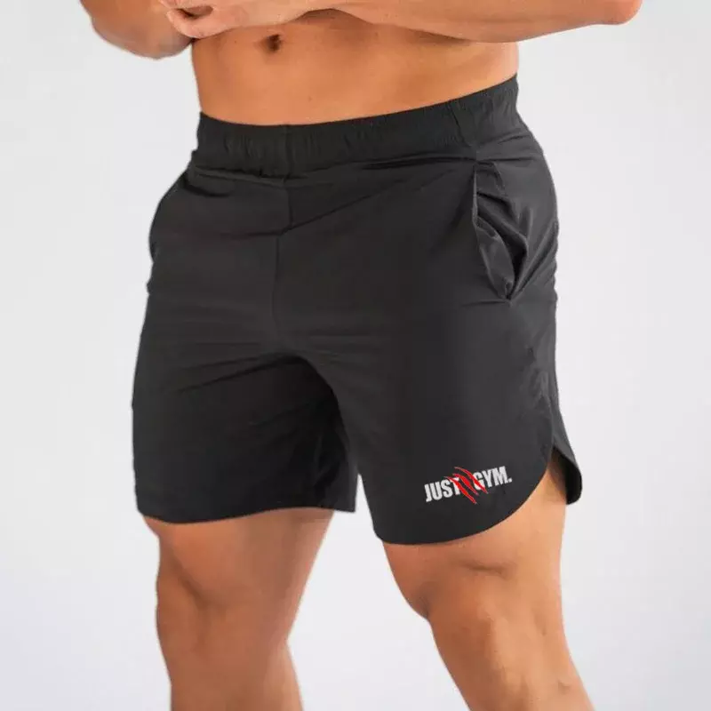 กางเกงวิ่งผู้ชายแห้งเร็วยืดหยุ่นได้สำหรับฤดูร้อน celana Training ฟิตเนสยืดได้
