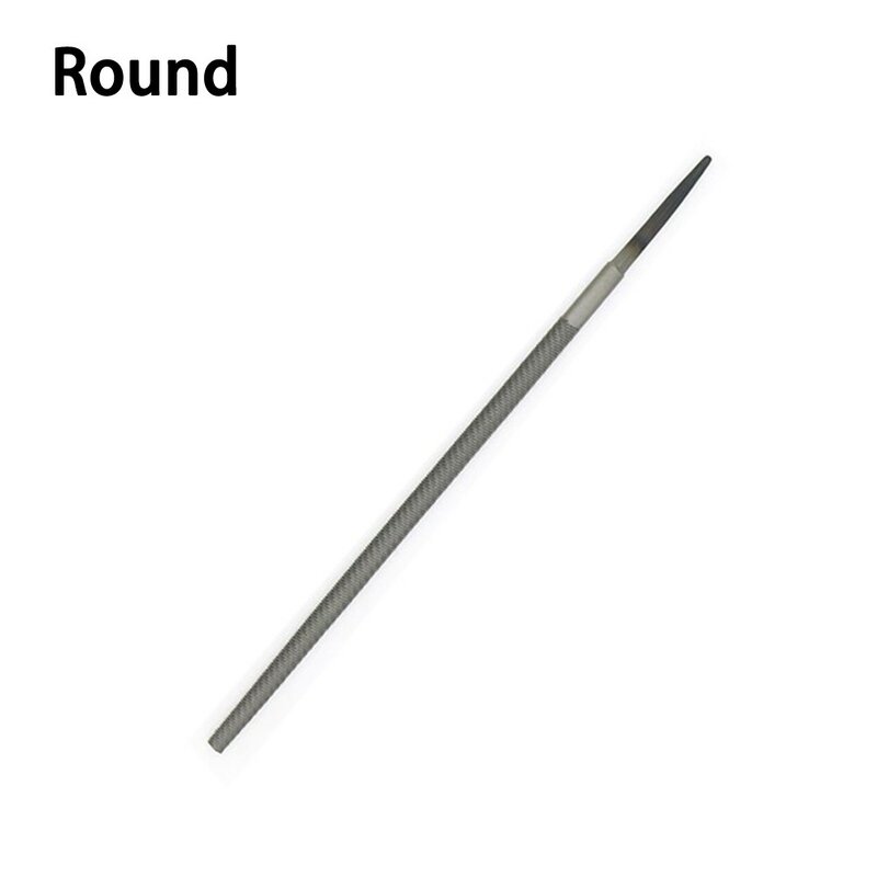 6 Inch 150mm Steel Files Without Handle Round Half-round Triangular Square Flat Cut Design Metal Woodworking Craft Tools