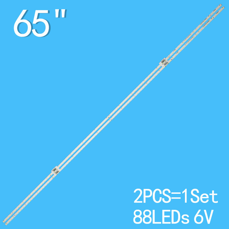 LED TV Backlight Strip, 88 Lâmpada para HAN HE650S5U51 HZ65U7A 65E8D
