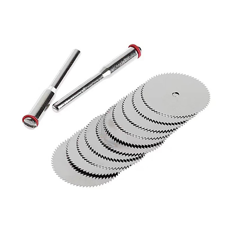 6Pcs/lot Stainless Steel Slice Metal Cutting Disc with 2.35MM Mandrel for Dremel Rotary Tools 16/18/22/25/32mm Cutting Disc