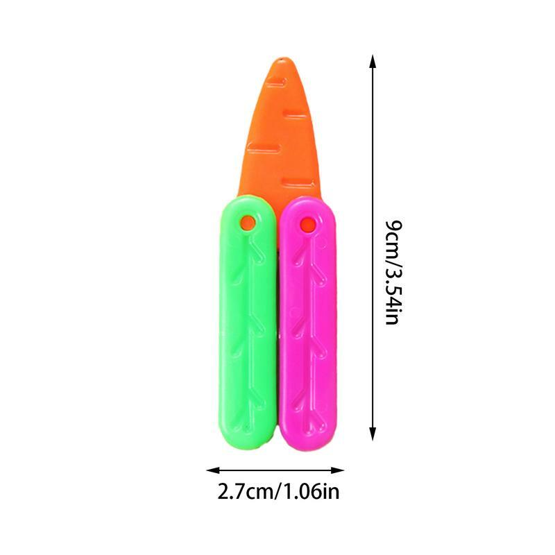 Turnip Cutter Toy Foldable Fidget Toys Safe And Durable Sensory And Stress Toys Easter Christmas Gift For Adults And Children