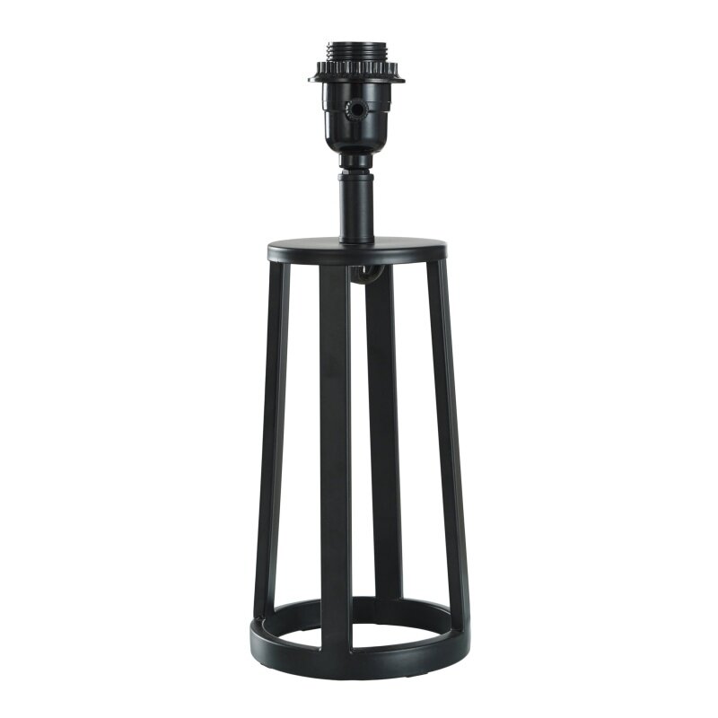 Lampe de table noire avec abat-jour à tambour classique, Better Homes et HPModern 256