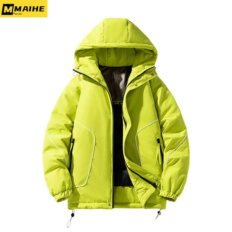Luxury Brand Goose Down Jacket Men's Plus Size Waterproof Warm Casual Jacket Outdoor Mountain Climbing Ski Suit Men 2023