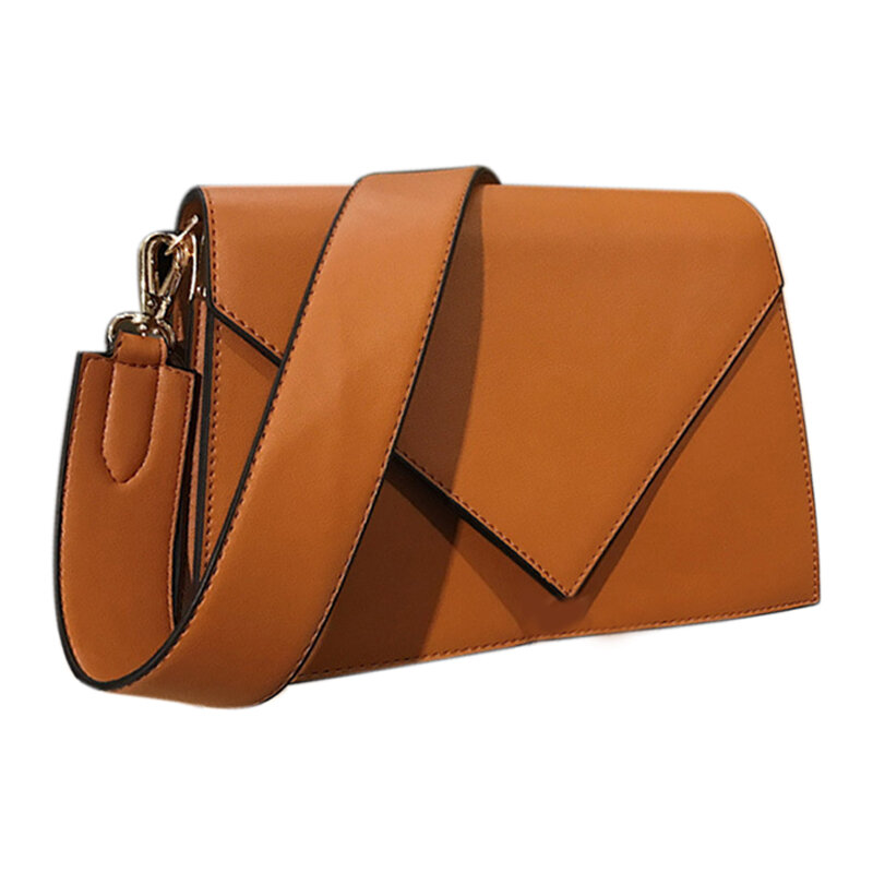 Fashion Casual Handbag Simple Broadband Small Square Bag Personality Shoulder Messenger Bag
