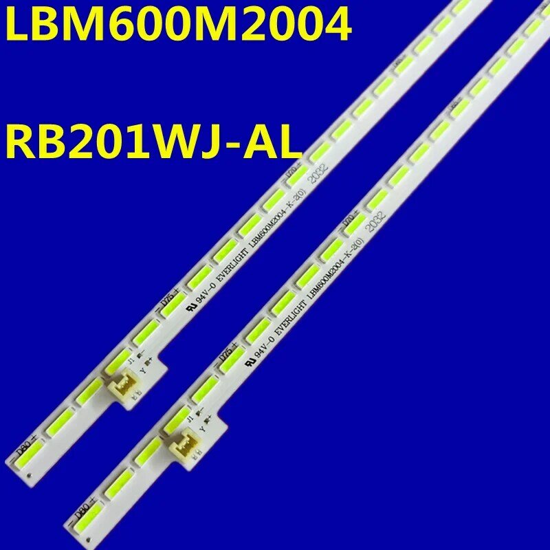 Tira CONDUZIDA LBM600M2004 RB201WJ-AL Para LCD-60MY63A LCD-60MY73A LCD-60SU560A LCD-60SU465A LCD-60SU561A LCD-60SU660A LCD-60MY7008A