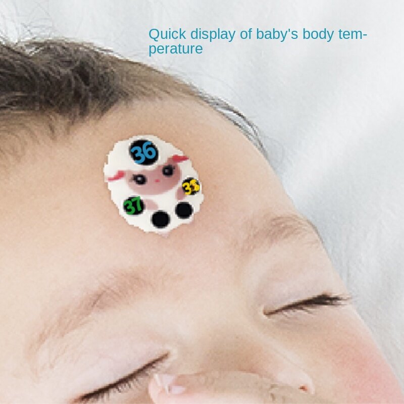 MOOZ 베이비 케어 액세서리 디지털 온도계, 이마 스틱 발열 온도계, 아기 케어 도구, 어린이용 온도계