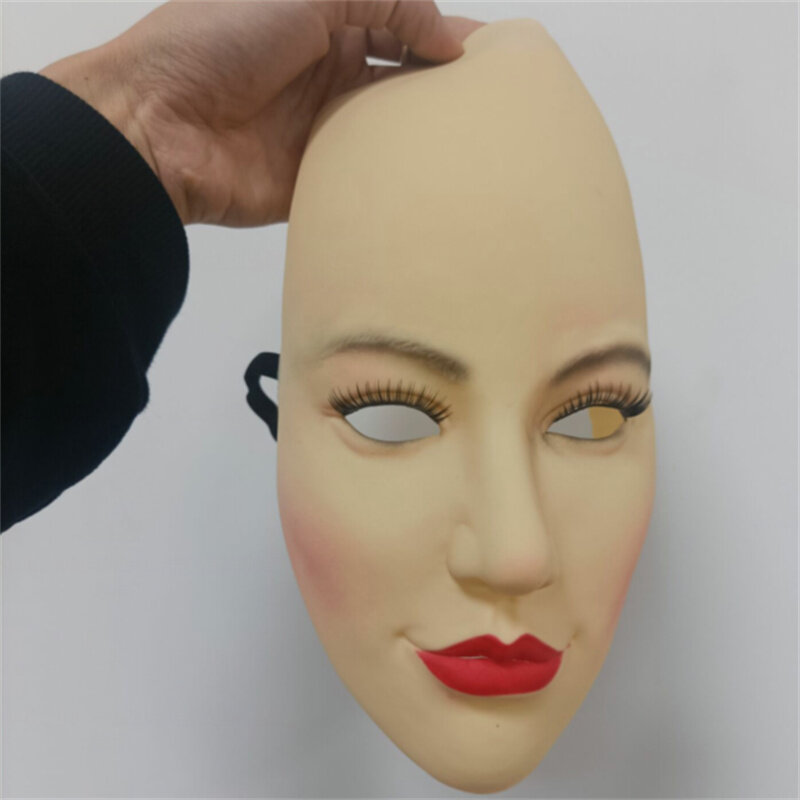 BIG SALE Crossdresser Latex Beauty Mask Collection Realistic Male to Female Full Face Mask Drag Queen All Saints' Day Mask