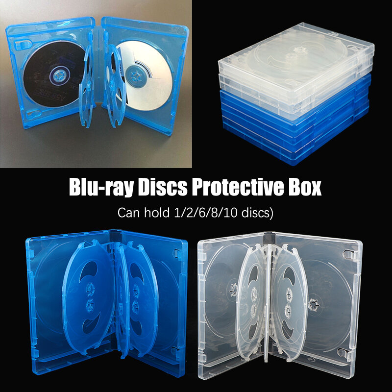 Cd caixa de armazenamento para ps4, ps5, dvd discos, caso de substituição para ps4, cd substituição, 1pc