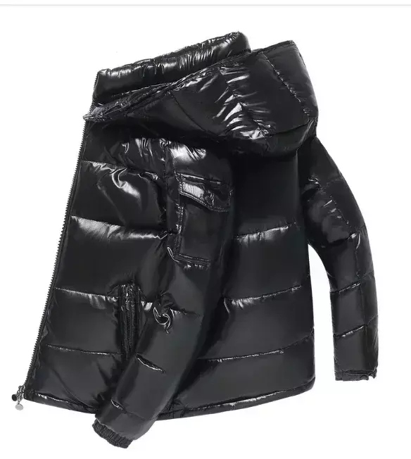 Nuovo piumino invernale per uomo corto di alta qualità trend wash-in bel marchio di moda invernale cappotto leggero e spesso 4XL