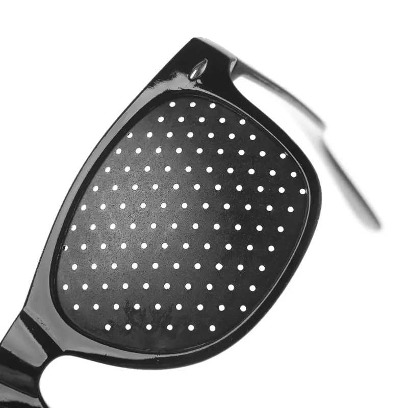 Gafas correctoras portátiles para el cuidado de la visión, anteojos de protección ocular antifatiga, Stenopeic con agujero para Pin, 1 unidad