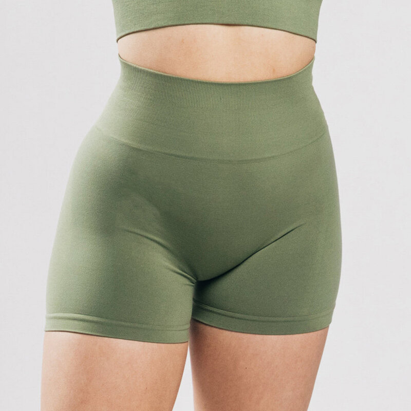TUNIControl-Short taille haute sans couture pour femme, leggings push-up, pantalons courts, caleçons de fitness, sous-vêtements