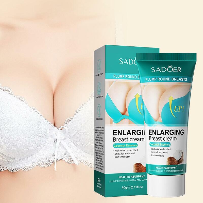 Fast Growth Breast Enlargement Cream Increase Tightness Oil Bust Bright Enlarge Body Breast Care Smooth Moisturizing Cream X1Z3