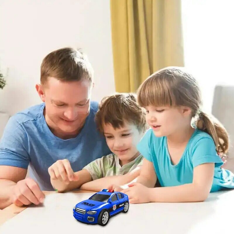 Vehículo de juguete de fricción para niños, coches de inercia extraíbles, regalo de cumpleaños, Festival