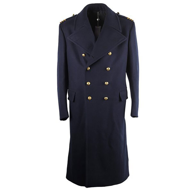 Мужская шерстяная куртка, однотонная двубортная длинная деловая куртка, пальто на заказ, для зимы