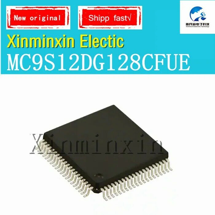 Chip IC MC9S12DG128CFUE MC9S12DG128 CFUE QFP-80, nuevo y Original, 1 unidad por lote