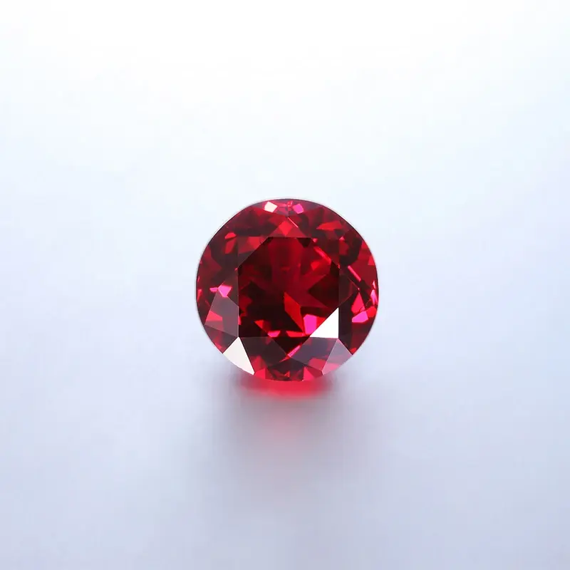 Ruihe Lab Grown Pigeon Blood  Loose stone Ruby   Making Gemstones For DIY Jewelry Design