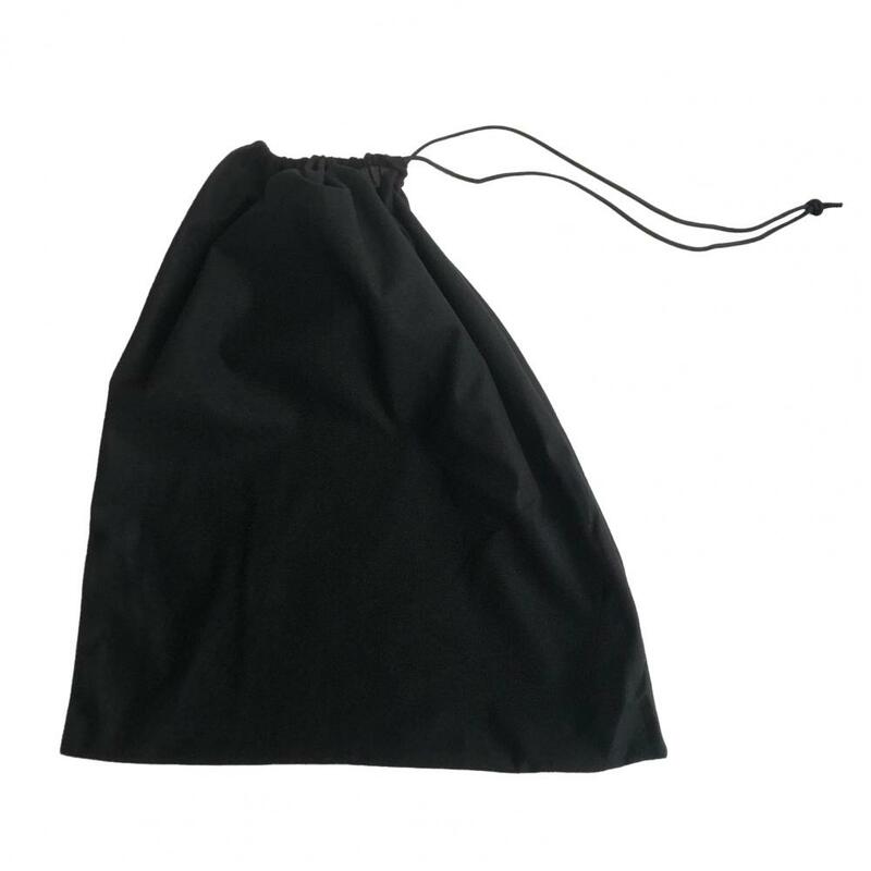 Bolsa de casco ligera con cordón, bolsa de transporte para casco, diseño de cordón negro, útil, buena dureza, bolsa de almacenamiento