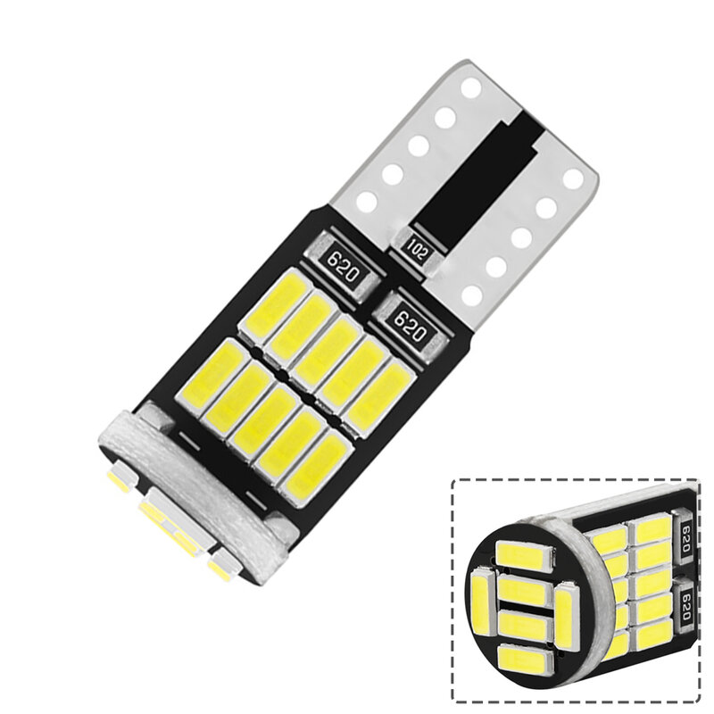 1pc Width Light Reading Light T10 4014 26SMD 12V DC 360 Degrees Directly Replace Small Light License Plate Light